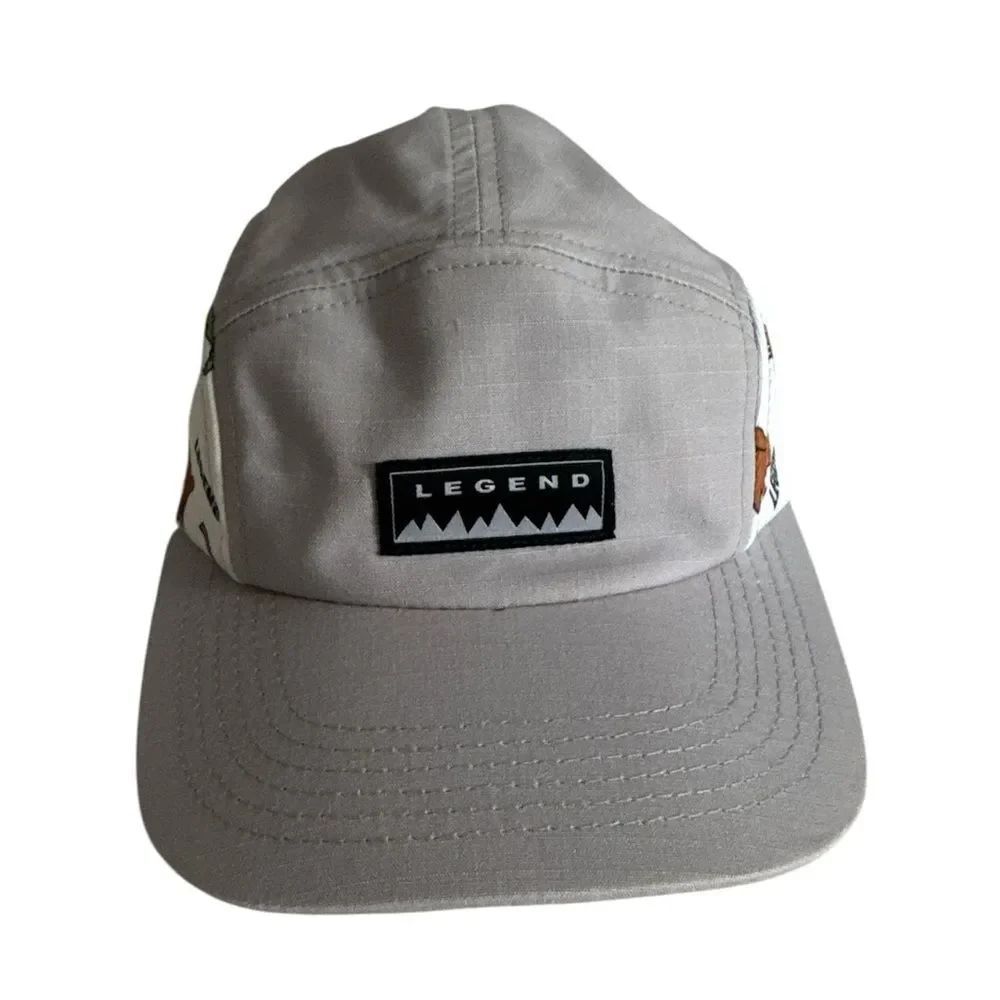 Legend Kids Light Gray Adventure Hat EUC